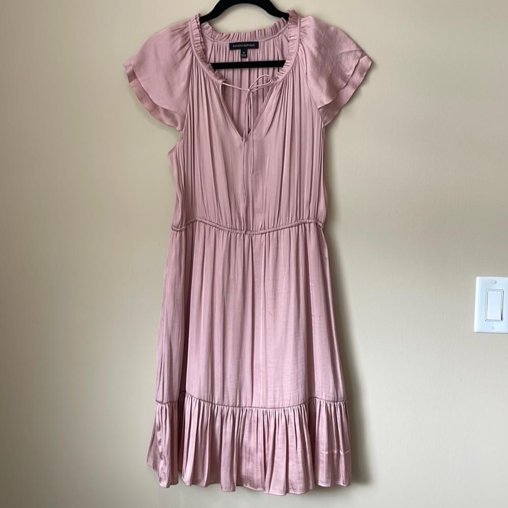 Banana Republic tie detail dress